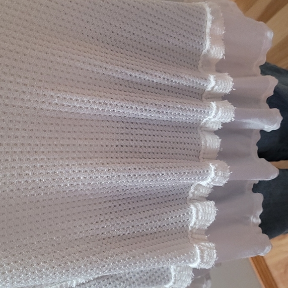 We The Free Free People Womens Extra Small Bohemian Casual V-Neck Waffle Top - Picture 7 of 12